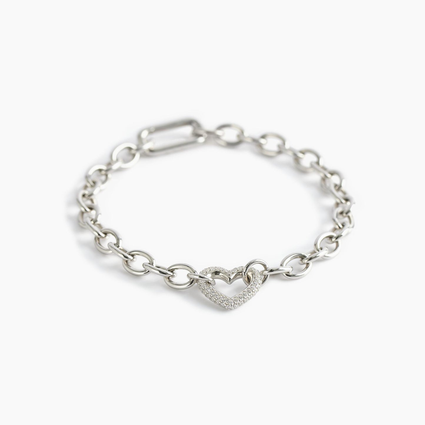 Bracciale Bubble Heart Cuore in Zirconi 533506