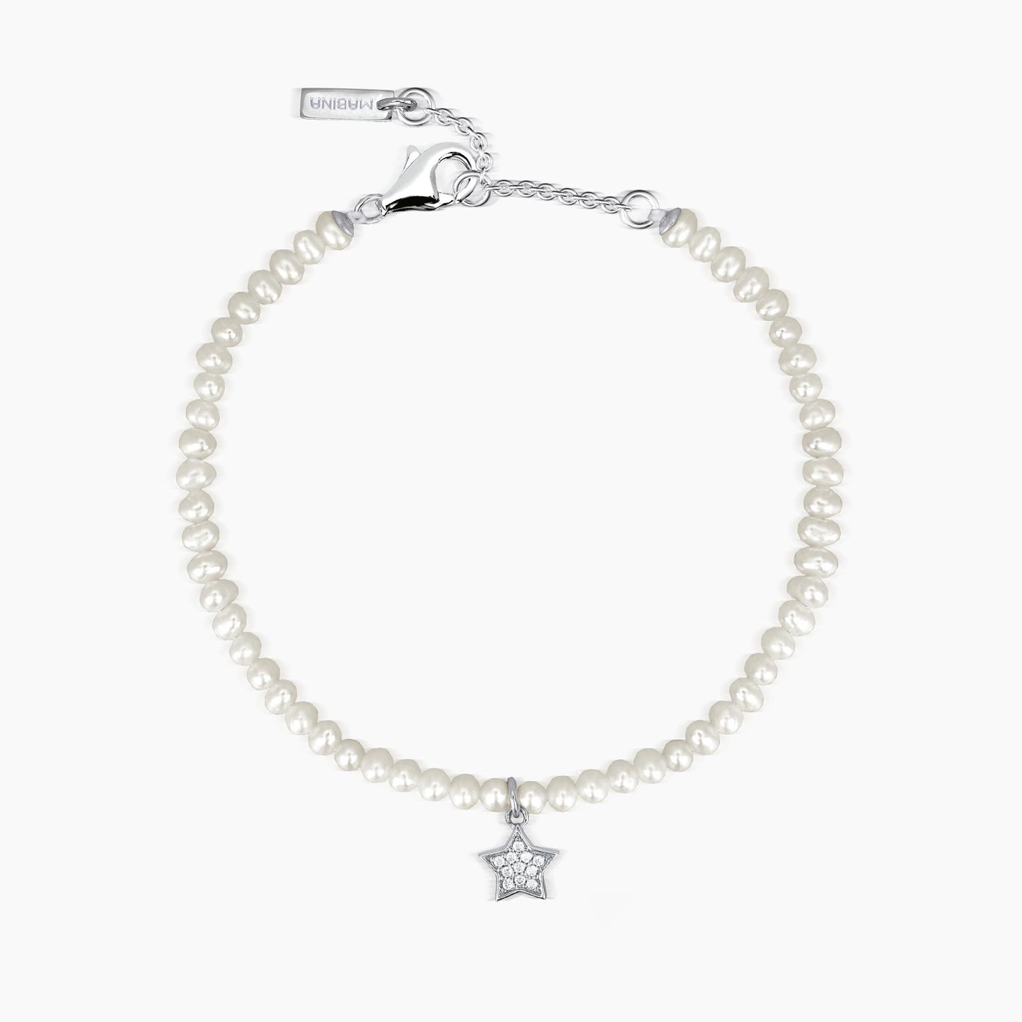 Pulsera perla y estrella 533540