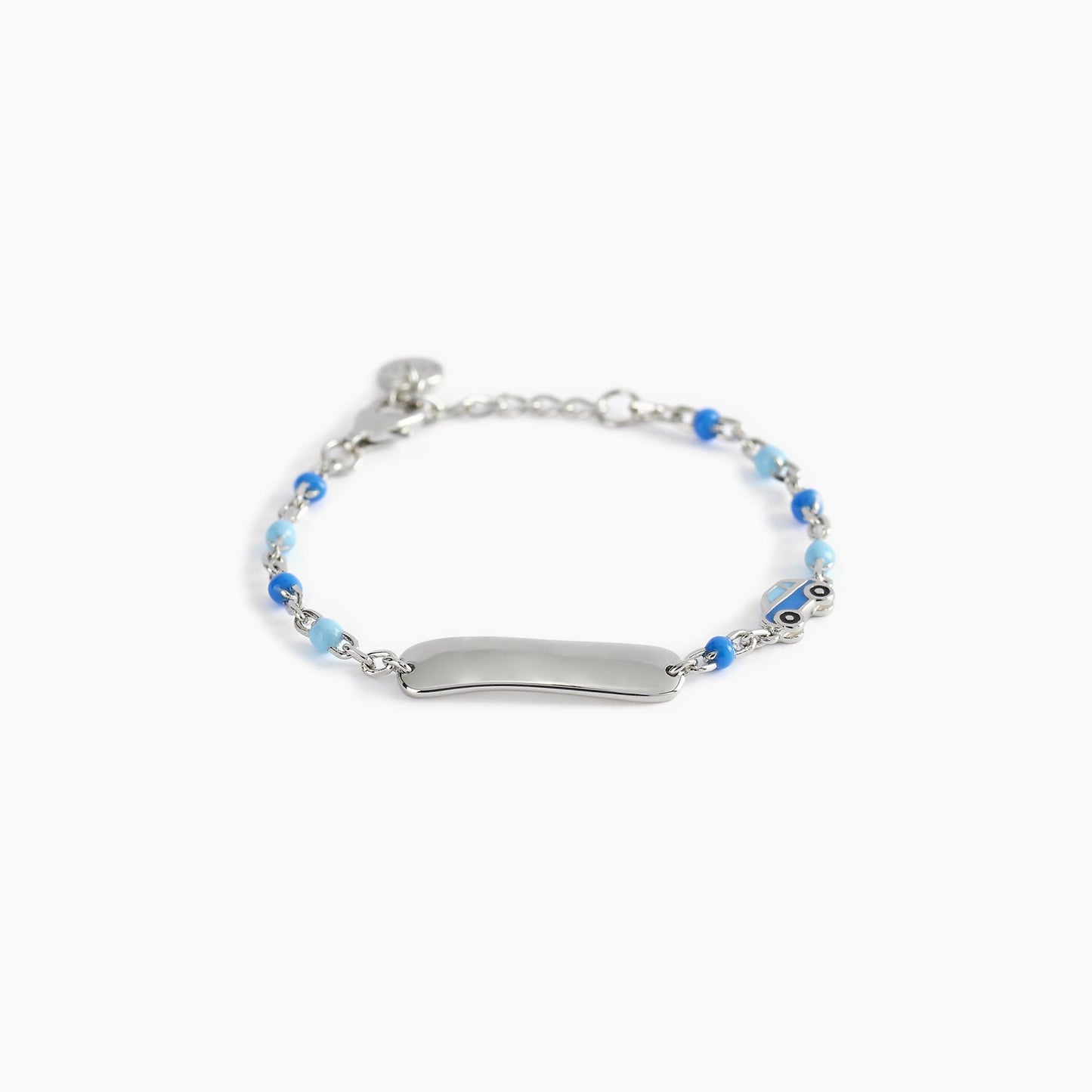 Bracciale Baby Con Ciondolo Automobilina E Piastra 533496