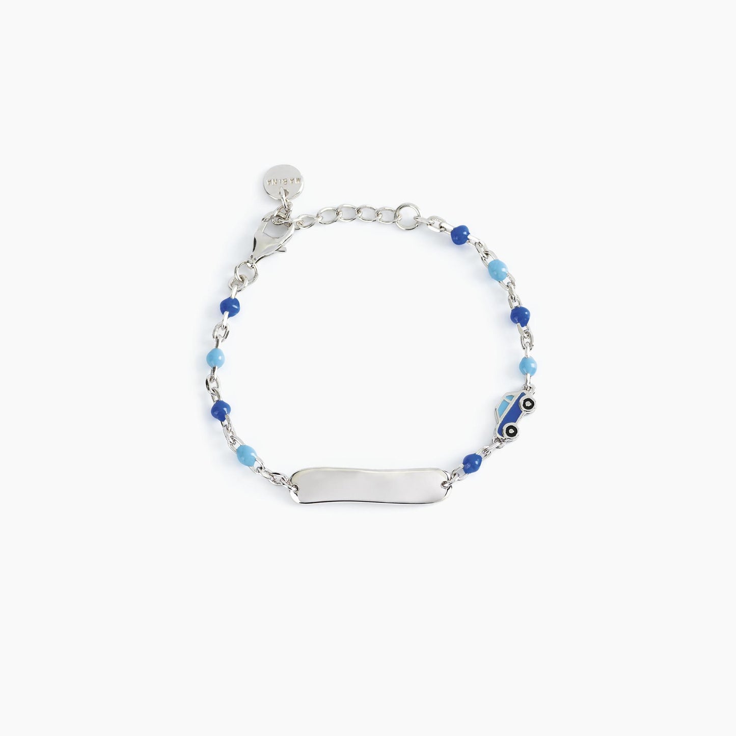 Bracciale Baby Con Ciondolo Automobilina E Piastra 533496