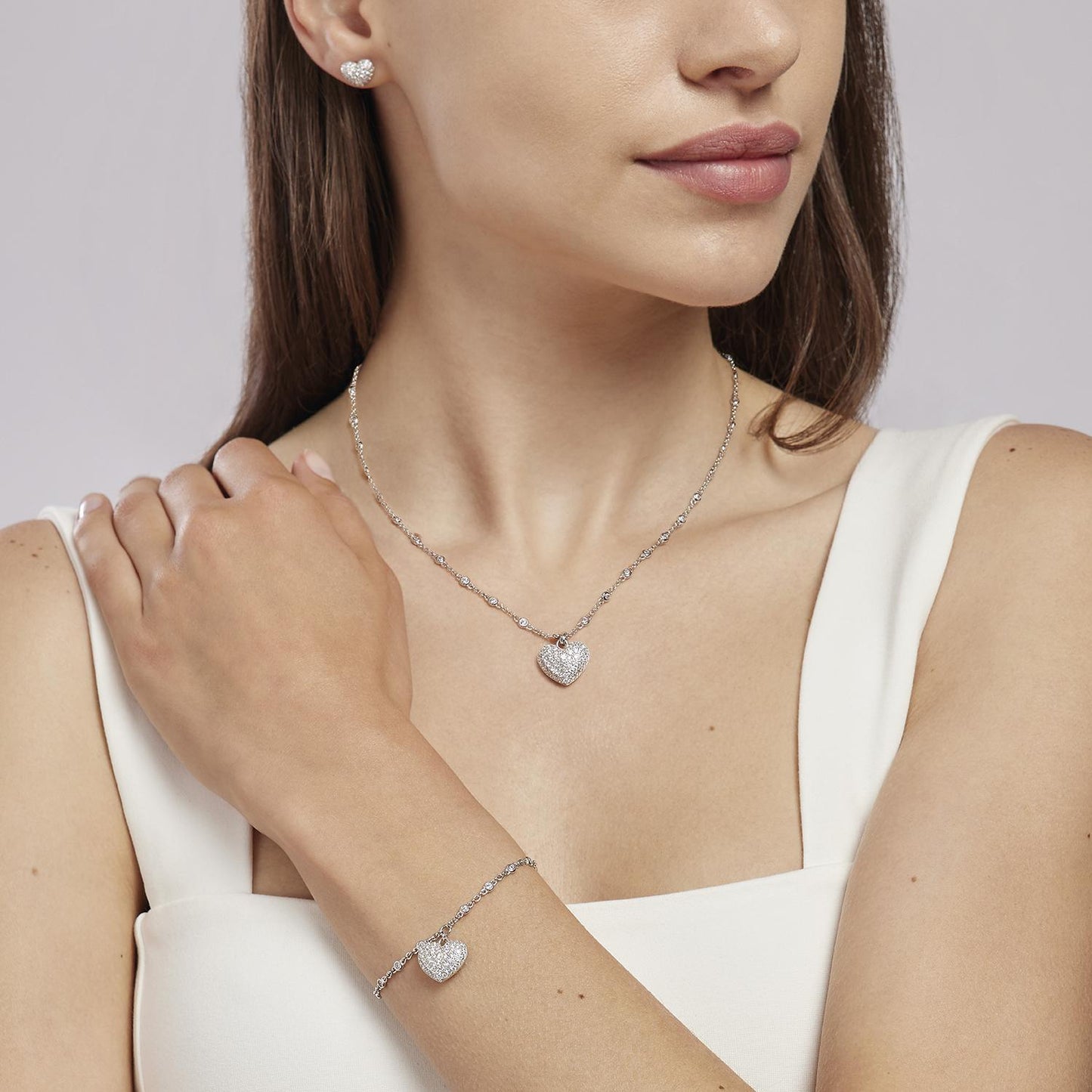 Orecchini Gesto D'amore Cuori 563441