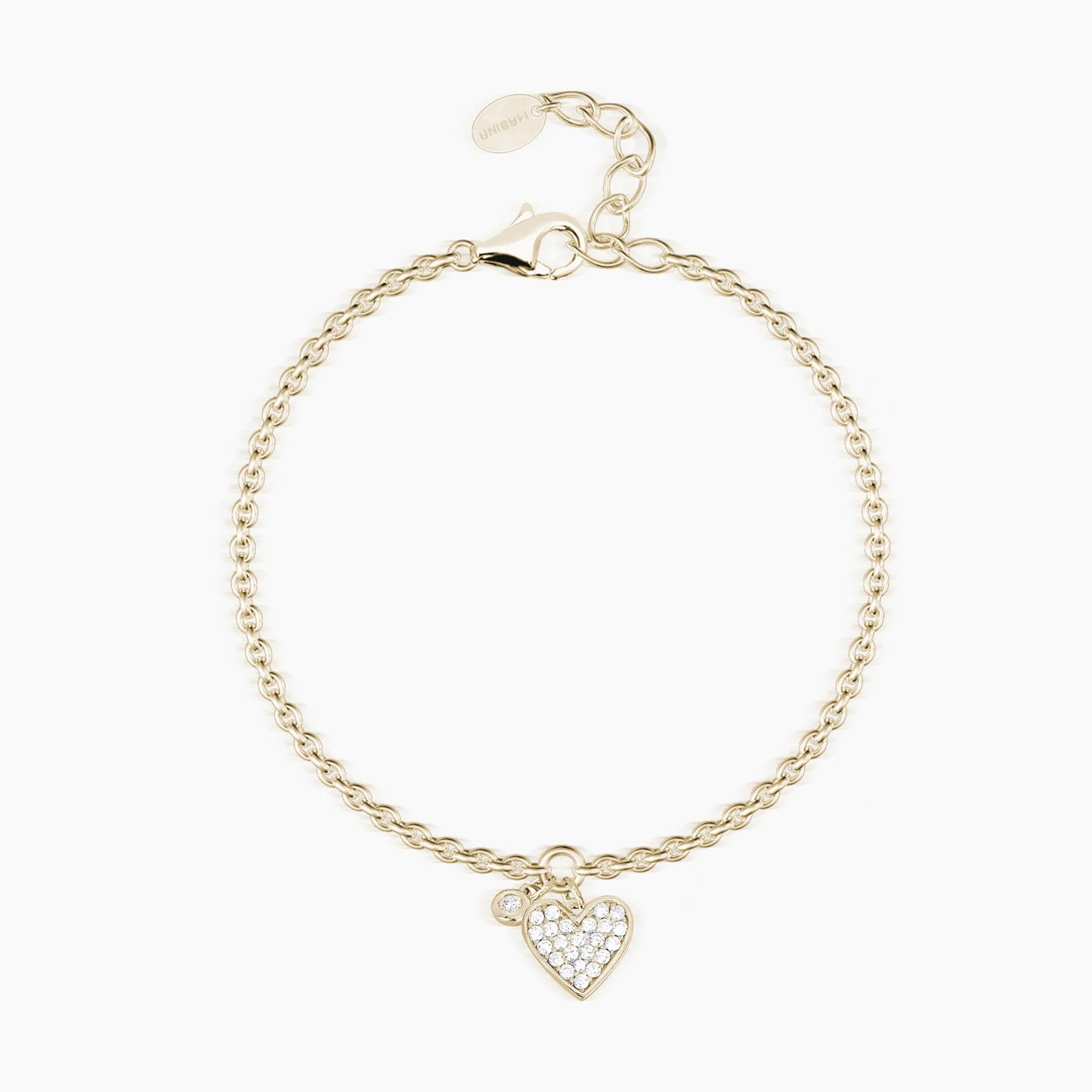 Bracciale Con Ciondolo a Cuore E Punto Luce 533450