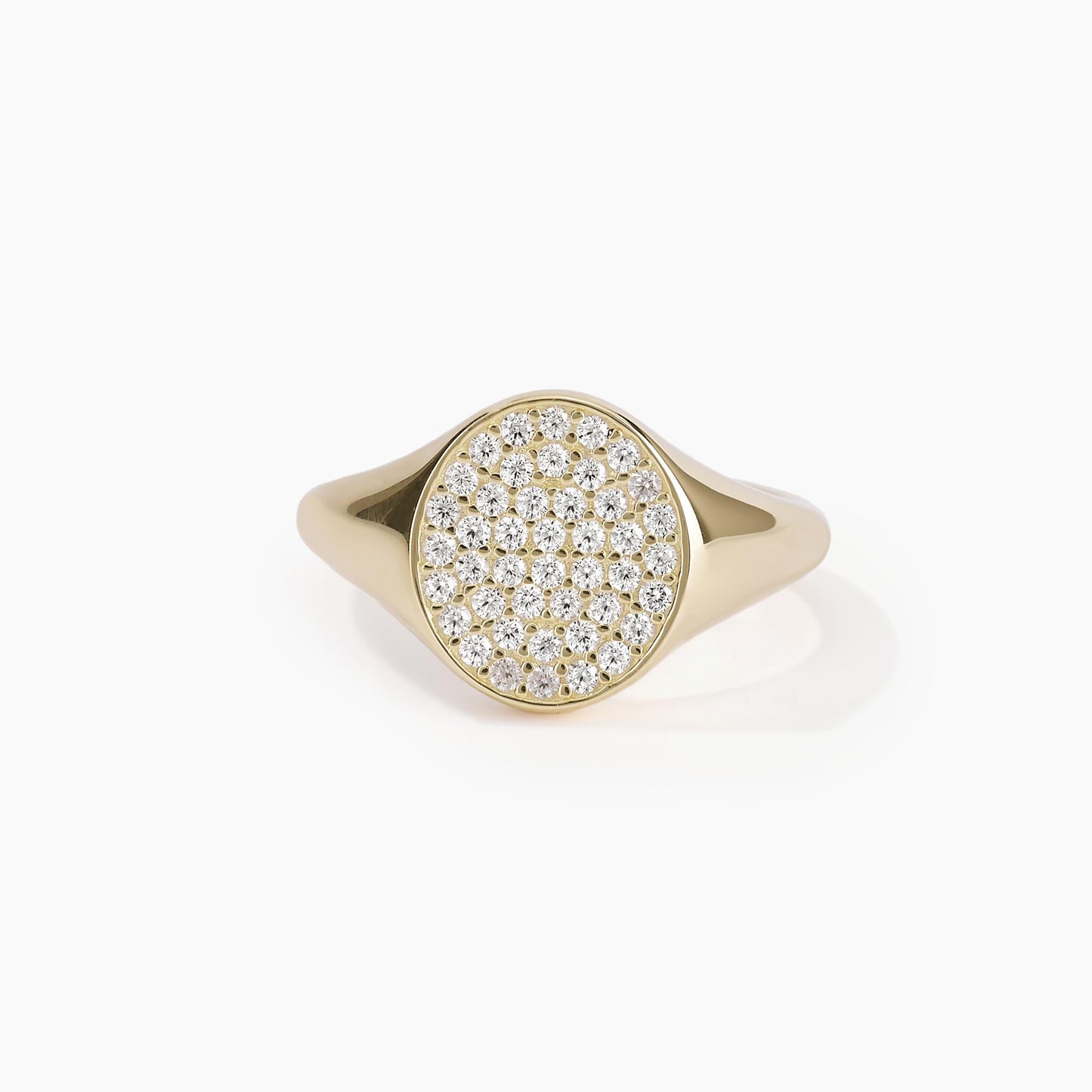 Anillo Chevalier Dorado con Circonitas 523204
