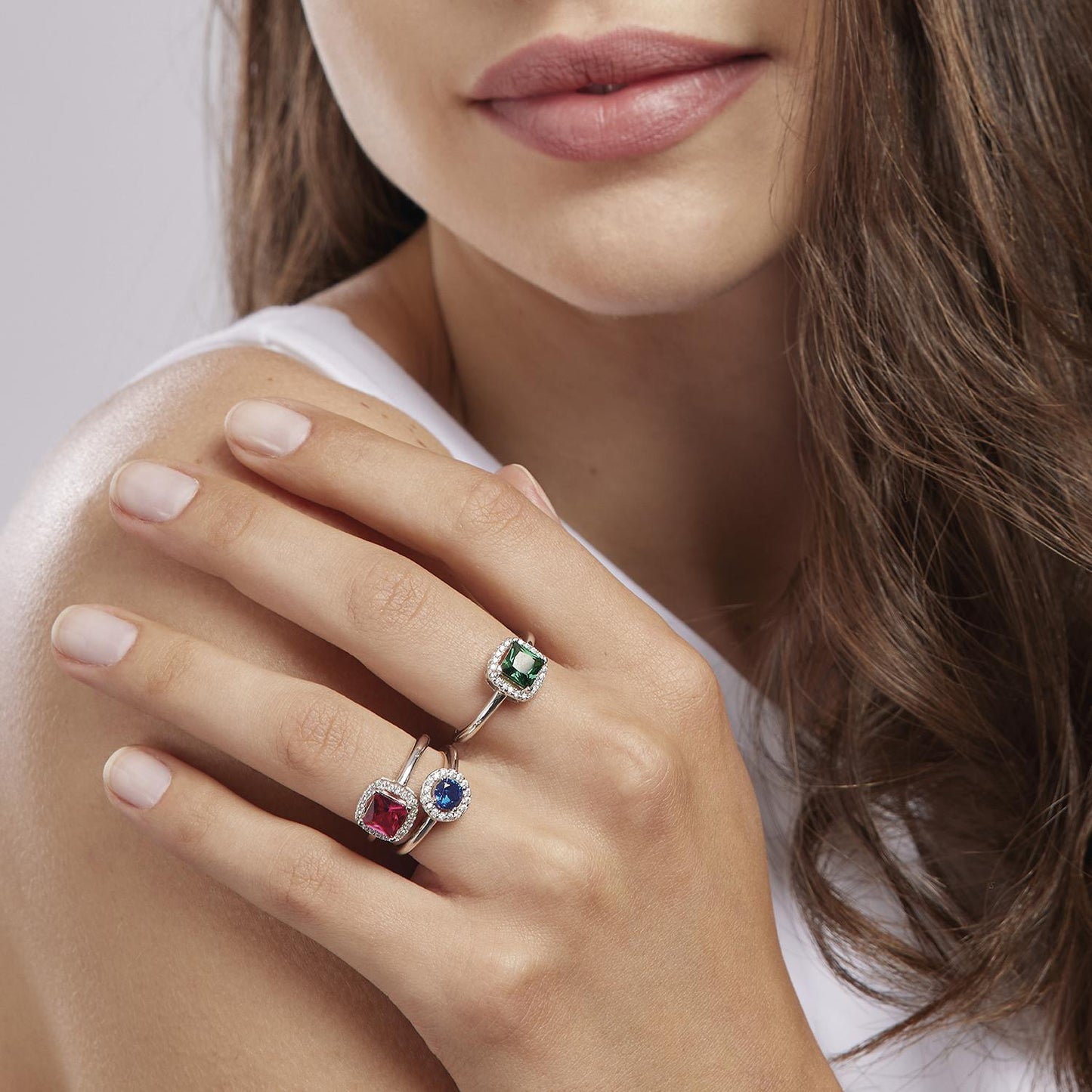 Anello Cool Or Rétro? Rubino Sintetico 523211