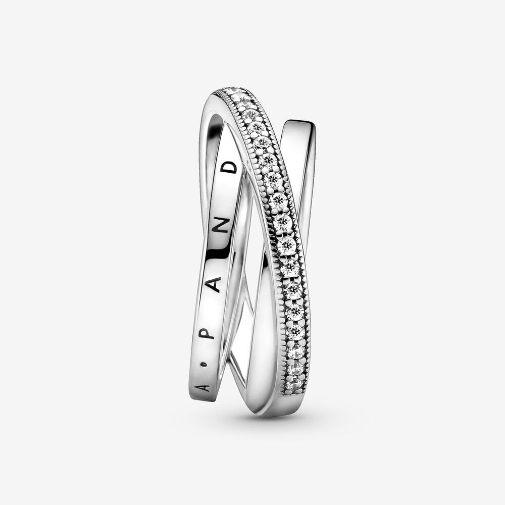 Anillo de líneas entrelazadas 199057C01