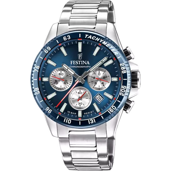 Reloj Hombre Azul y Acero F20560/2