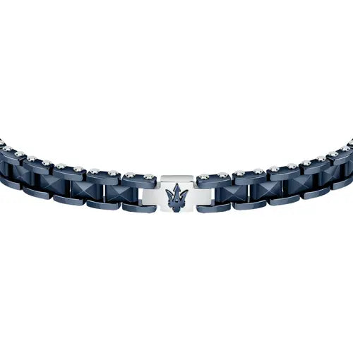 Pulsera Jewels Hombre Azul y Acero JM422ATZ14