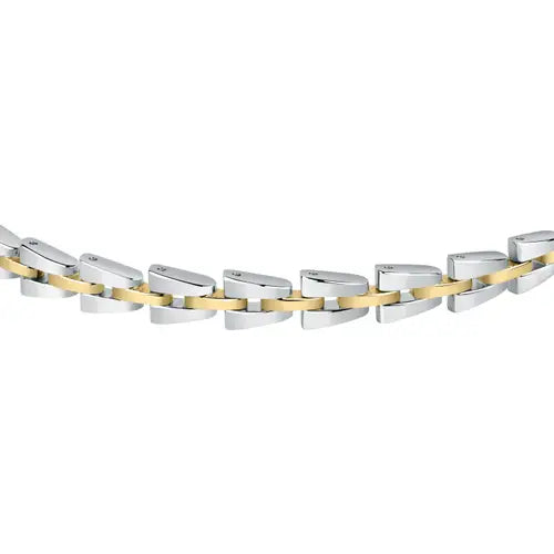 Bracciale Uomo Motown Acciaio e Dorato SALS58