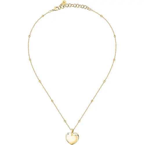 Collana Istanti Dorata con Cuore SAVZ02
