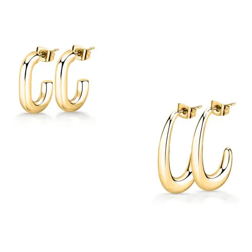 Orecchini Creole Dorati SAVN05