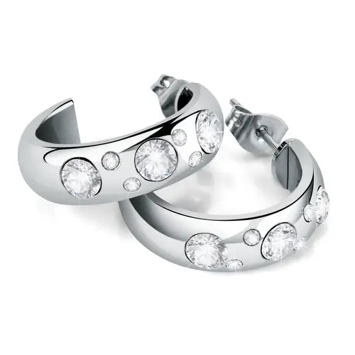 Pendientes Poéticos Plata SAUZ20