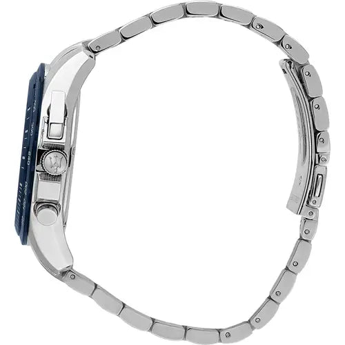 Orologio Uomo Cronografo Traguardo Silver e Blu R8873612043