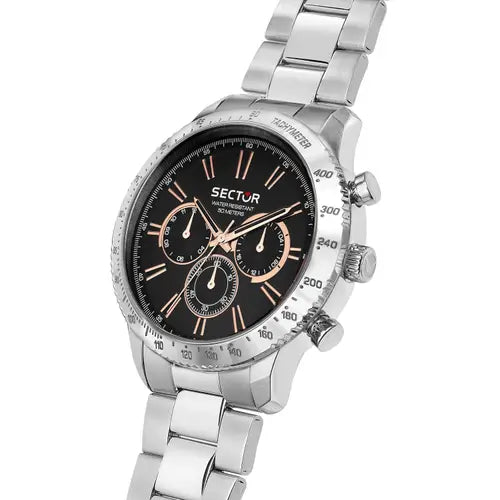 Reloj Hombre 270 Plata y Negro R3253578028