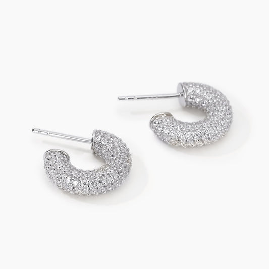 Pendientes circulares de circonitas My Lady 563429