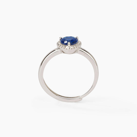 Anello Love Affair Cuore Zaffiro Blu e Zirconi 523194