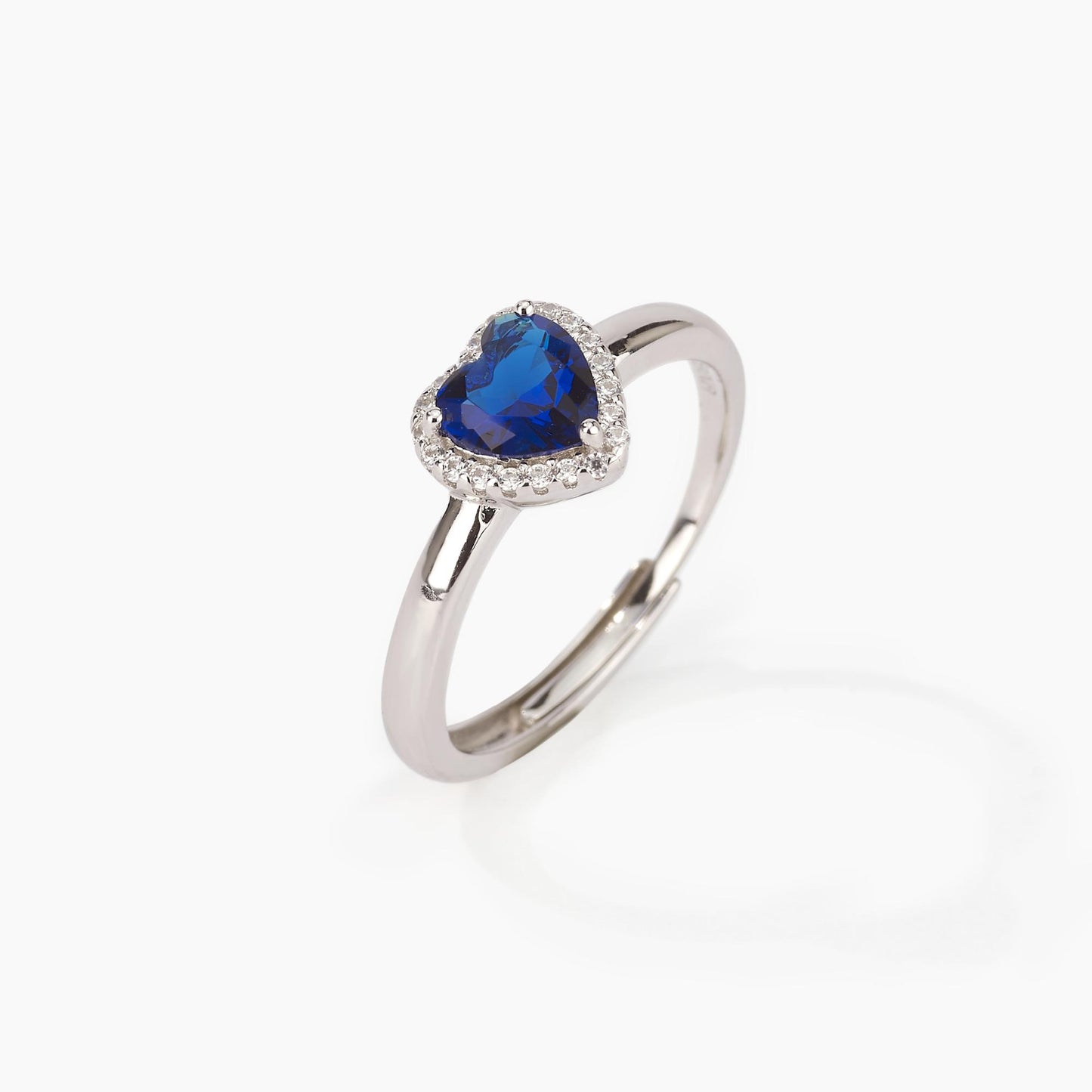 Anello Love Affair Cuore Zaffiro Blu e Zirconi 523194