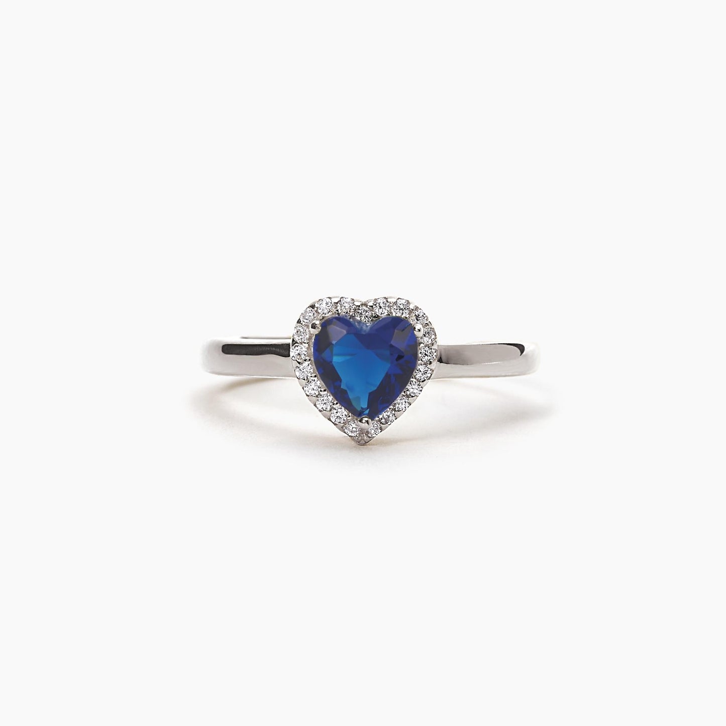 Anello Love Affair Cuore Zaffiro Blu e Zirconi 523194