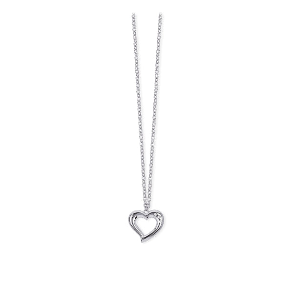 Collar con Corazón y Cristales 251652