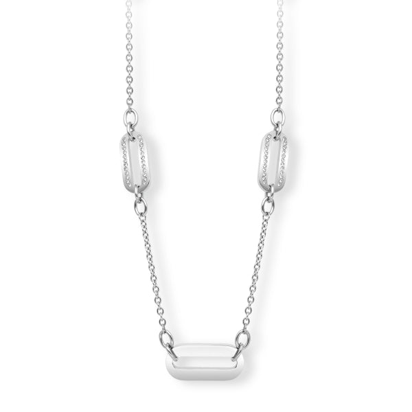 Collar de Acero con Cristales 251747