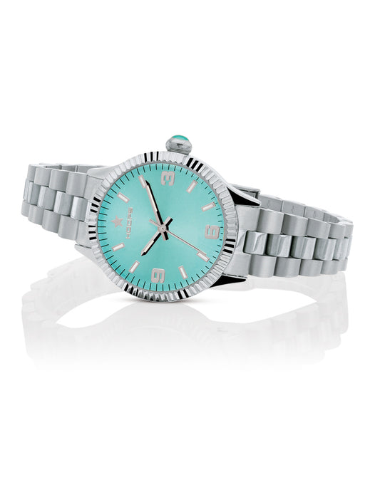 Orologio Donna New Luxury Quadrante Verde Acqua  2618L-S06