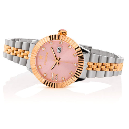 Orologio Donna New Luxury Diamonds Dorato e Cipria 2619LSRG05