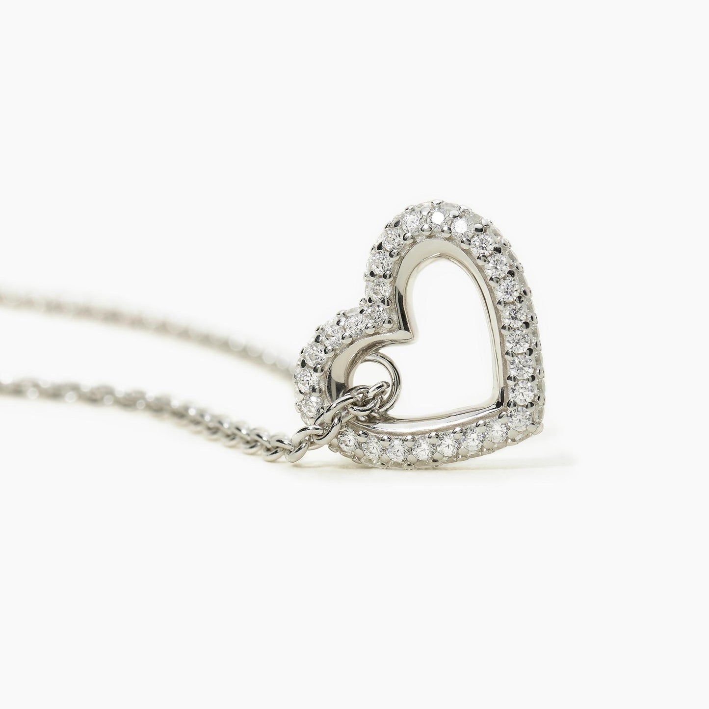 Collana Bubble Heart Cuore di Zirconi 553441