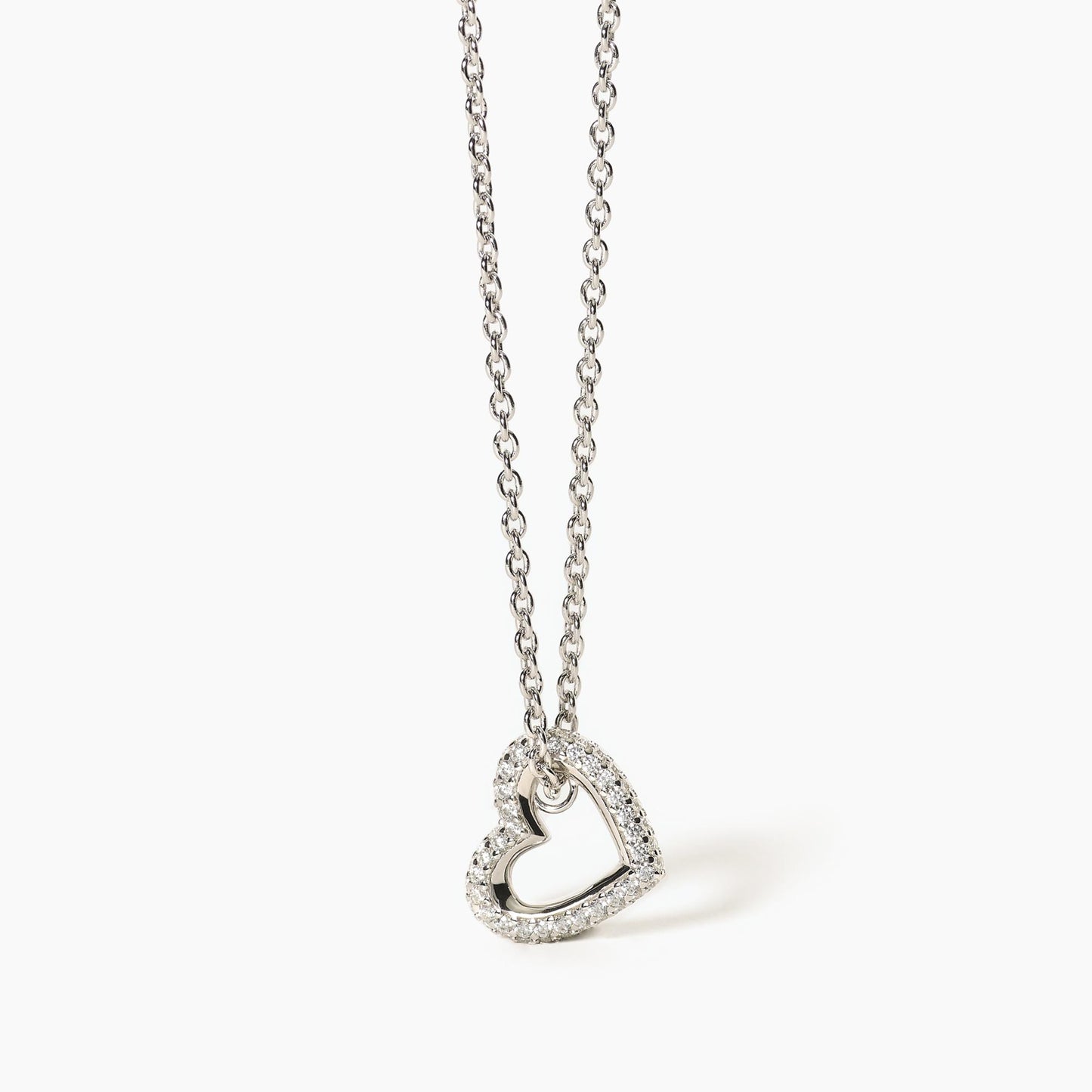 Collana Bubble Heart Cuore di Zirconi 553441