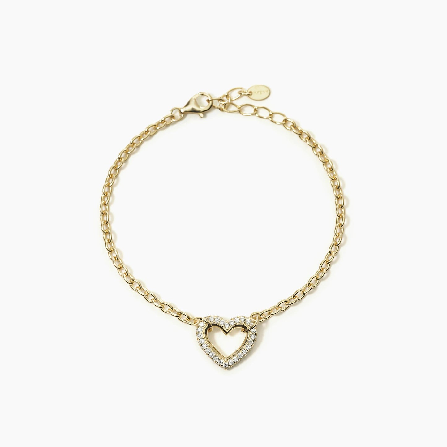 Bracciale Dorato Bubble Heart Cuore 533546