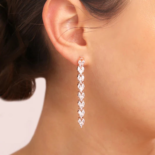 Orecchini Pendenti Lunghi Cubic Zirconia WSBZ01858.W