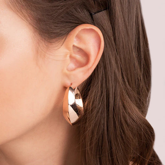 Orecchini Cerchio Maxi Rosati WSBZ00857.R