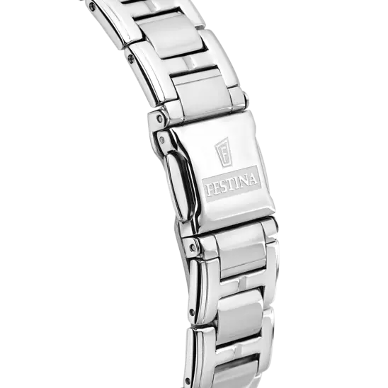 Orologio Donna Boyfriend Acciaio e Nero F20401/4