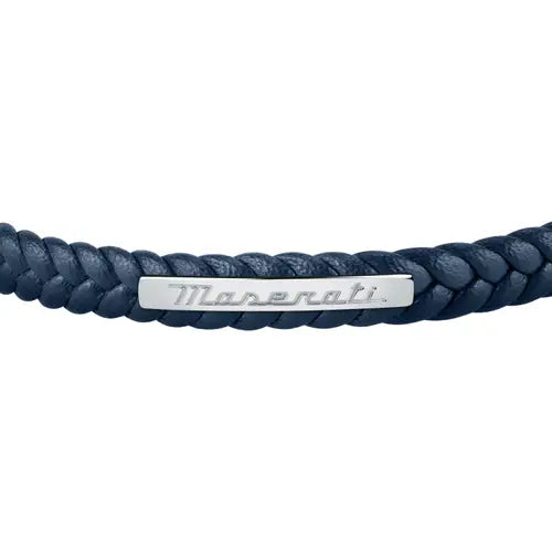 Pulsera Hombre Joyas Azul y Plata JM222AVE04