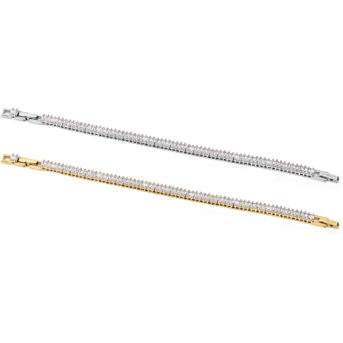 Pulsera Baguette Dorada SAVP07