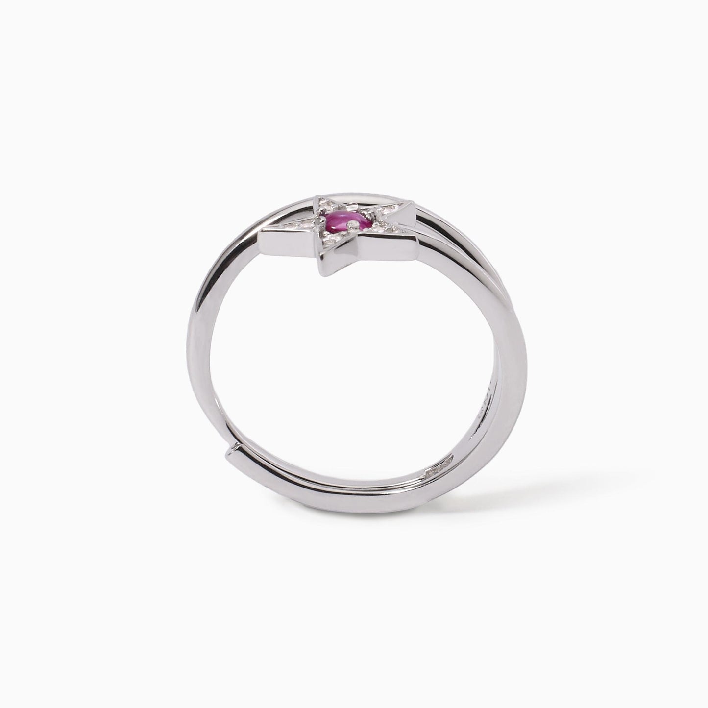 Anello Con Stella Tormalina E Zirconi Starlet 523275