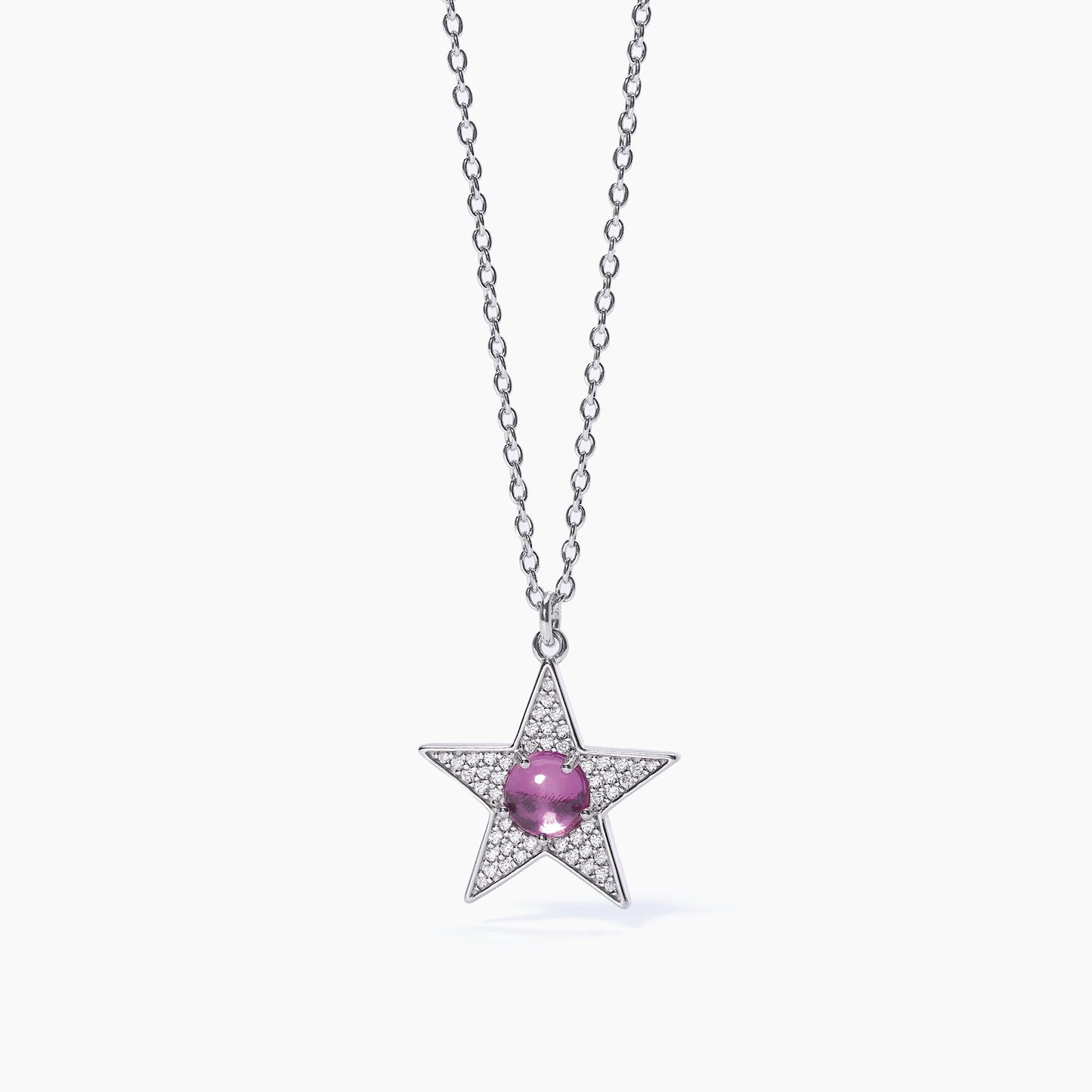 Collana Starlet con Stella Tormalina e Zirconi Bianchi 553513