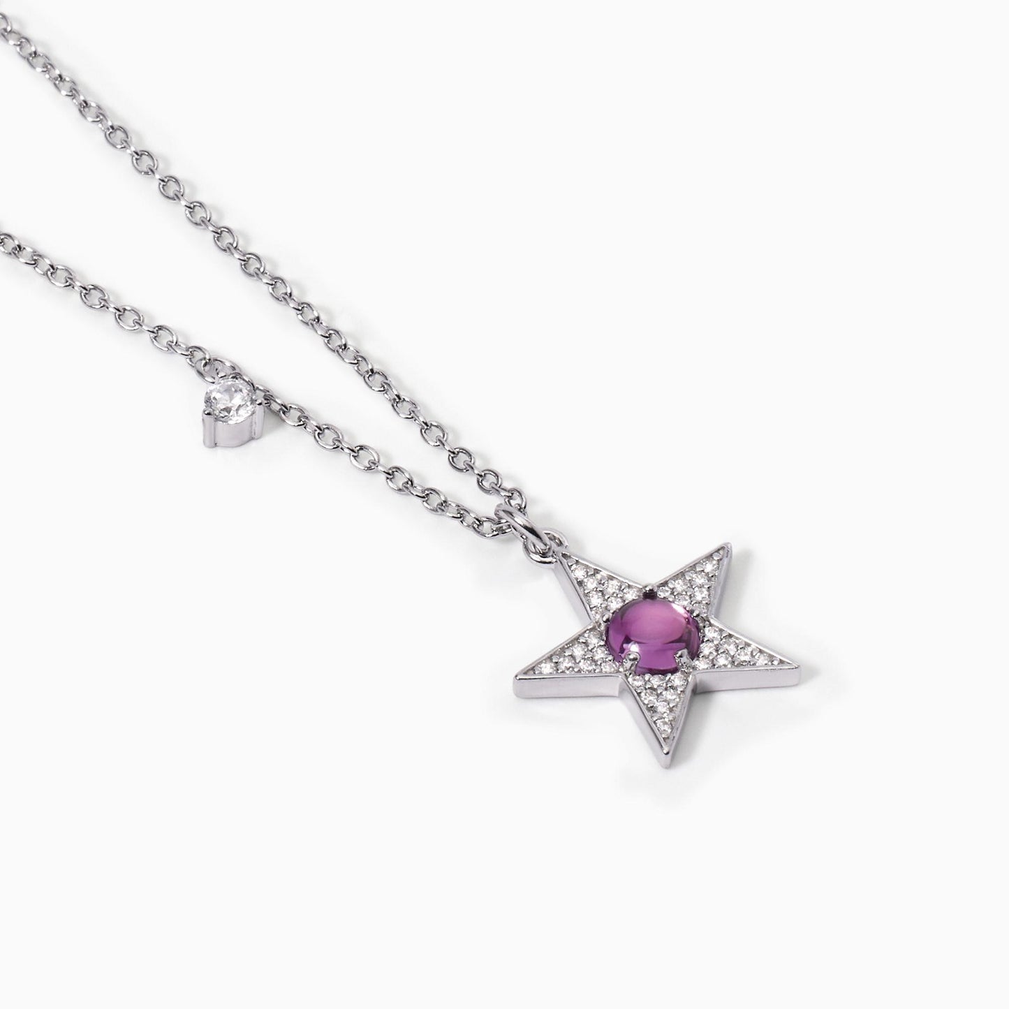Girocollo Con Stella Tormalina E Zirconi Bianchi Starlet 553516
