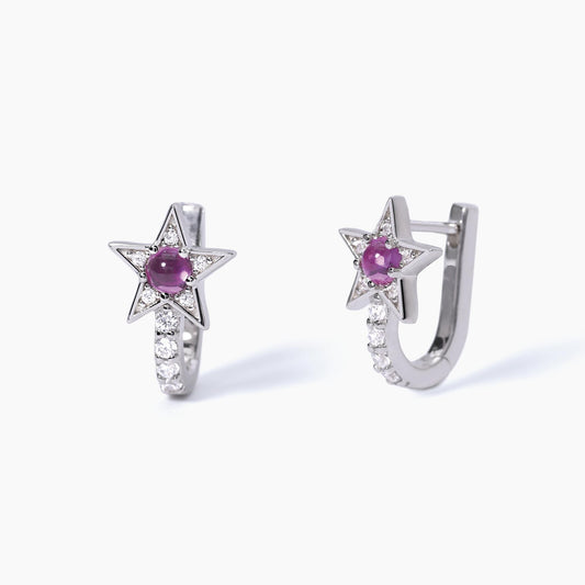 Orecchini A Stella Con Zirconi Bianchi Starlet 563555