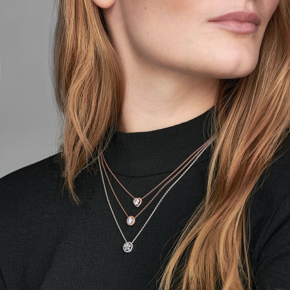 Collana Cuore in Rilievo 388425C01