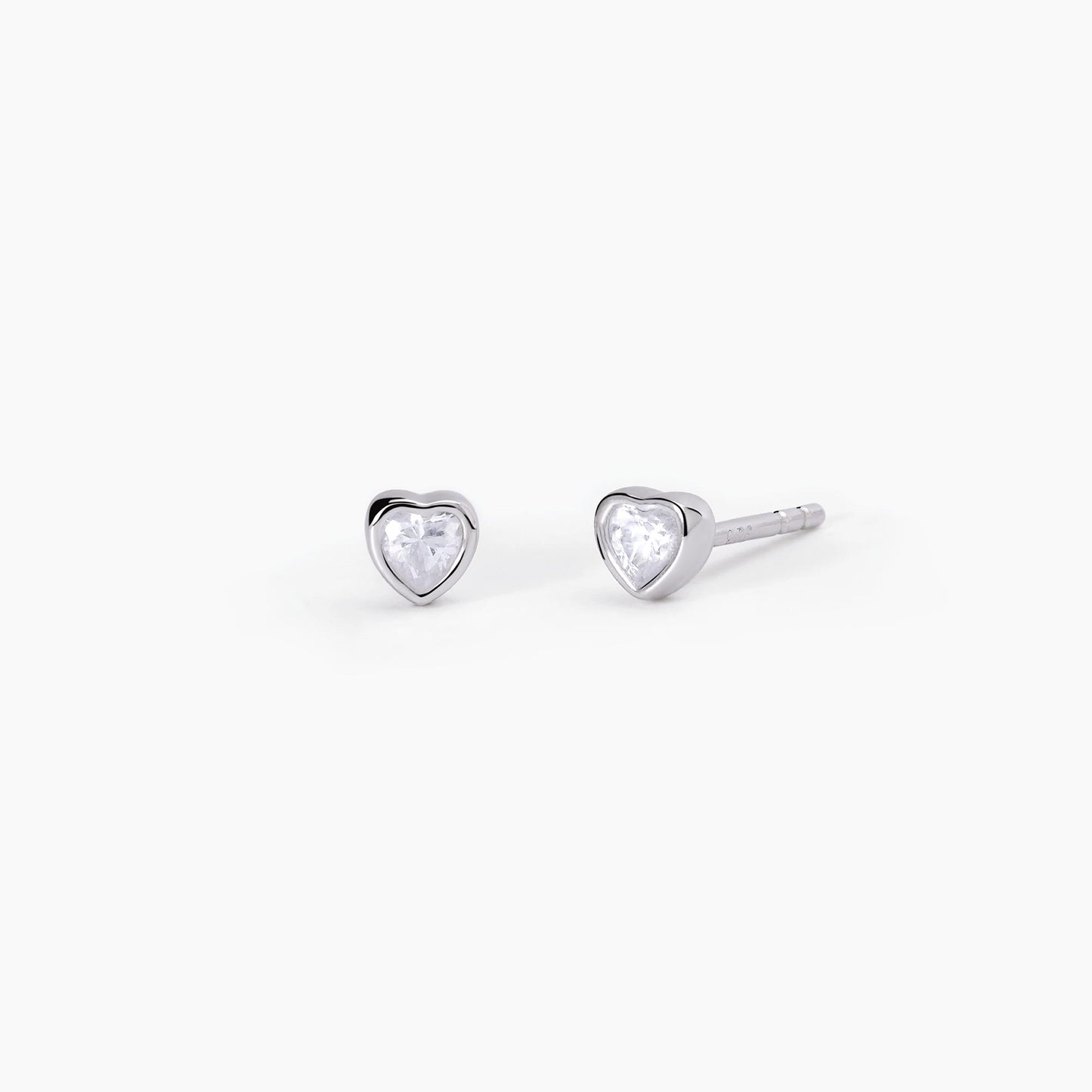 Orecchini a Lobo con Punto Luce Cuore Shiny 563602