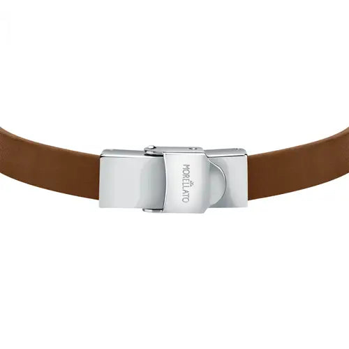Pulsera Moody de Acero y Marrón para Hombre SQH45