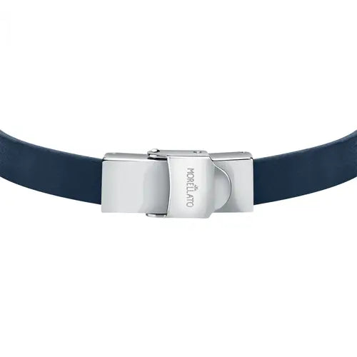 Pulsera Moody Acero y Azul Hombre SQH46