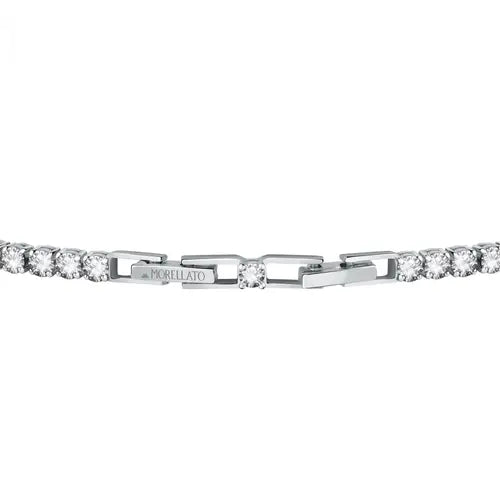 Pulsera Tesori Corazón de Plata y Cristales SAVB11