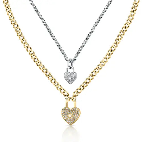Collar Abrazo con Corazón SABG26