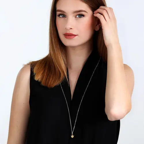 Collana Talismani con Ciondolo Dorato SAQE43
