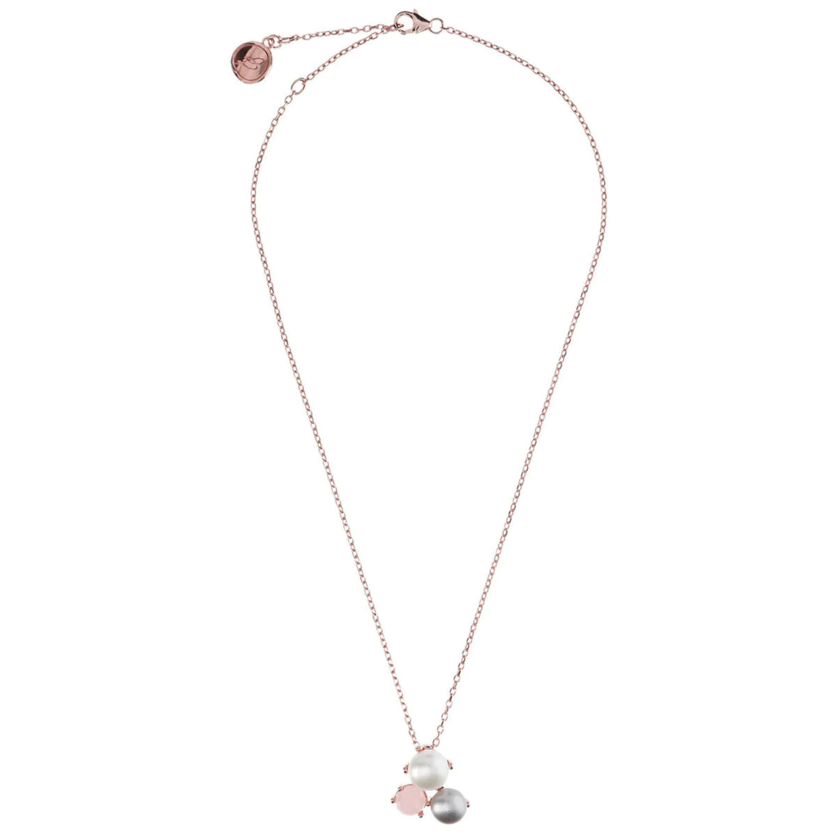 Collana Pendente Trilogy con Pietra e Perle WSBZ01097.RQ-PRL