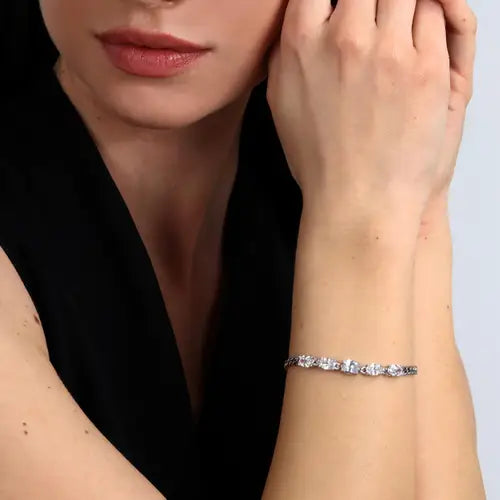 Pulsera Colores con Circonitas Blancas SAVY13
