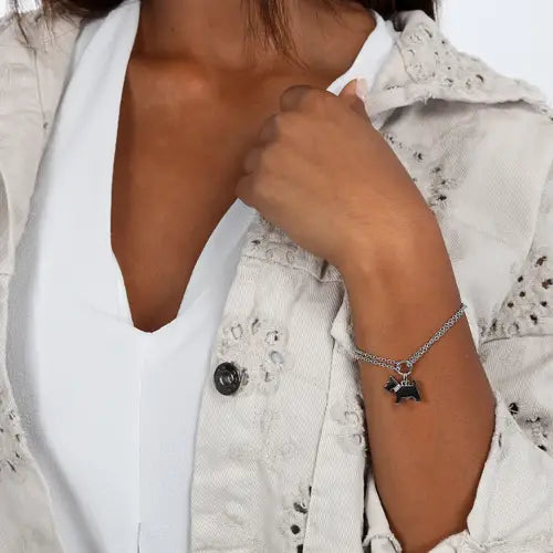 Pulsera Mascota con Perro y Corazón SAVL14
