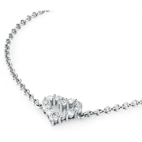 Pulsera Tesori con Corazón de Zirconias SAIW131