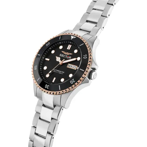 Orologio Uomo 230 Acciaio, Rosato e Nero R3223161009