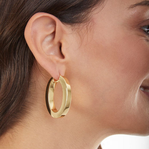 Orecchini Tondi Dorati 004EXO0029900